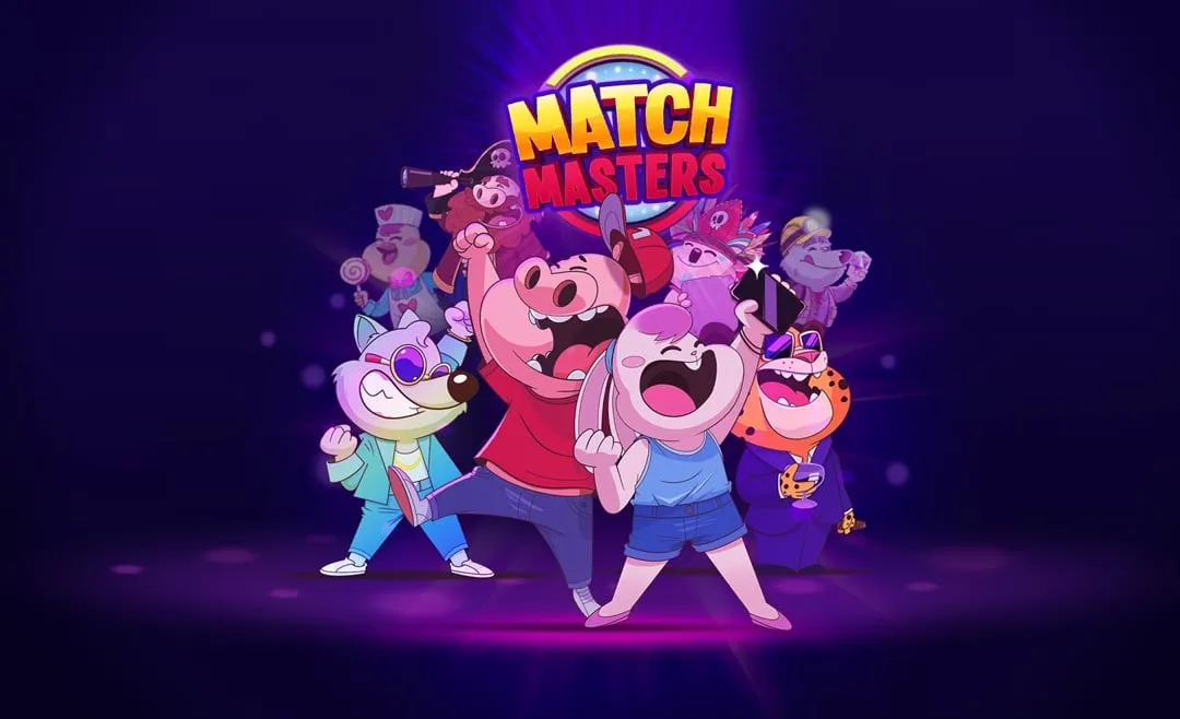 Match Masters Free Coins and Gifts Banner