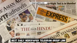 Best Daily Newspaper Telegram Group Link