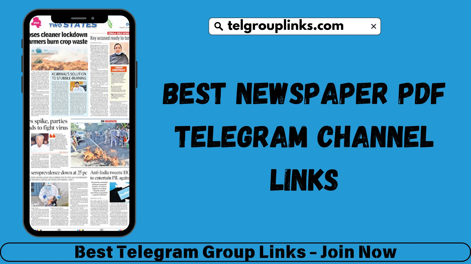 Best Newspaper PDF Telegram Channel Links