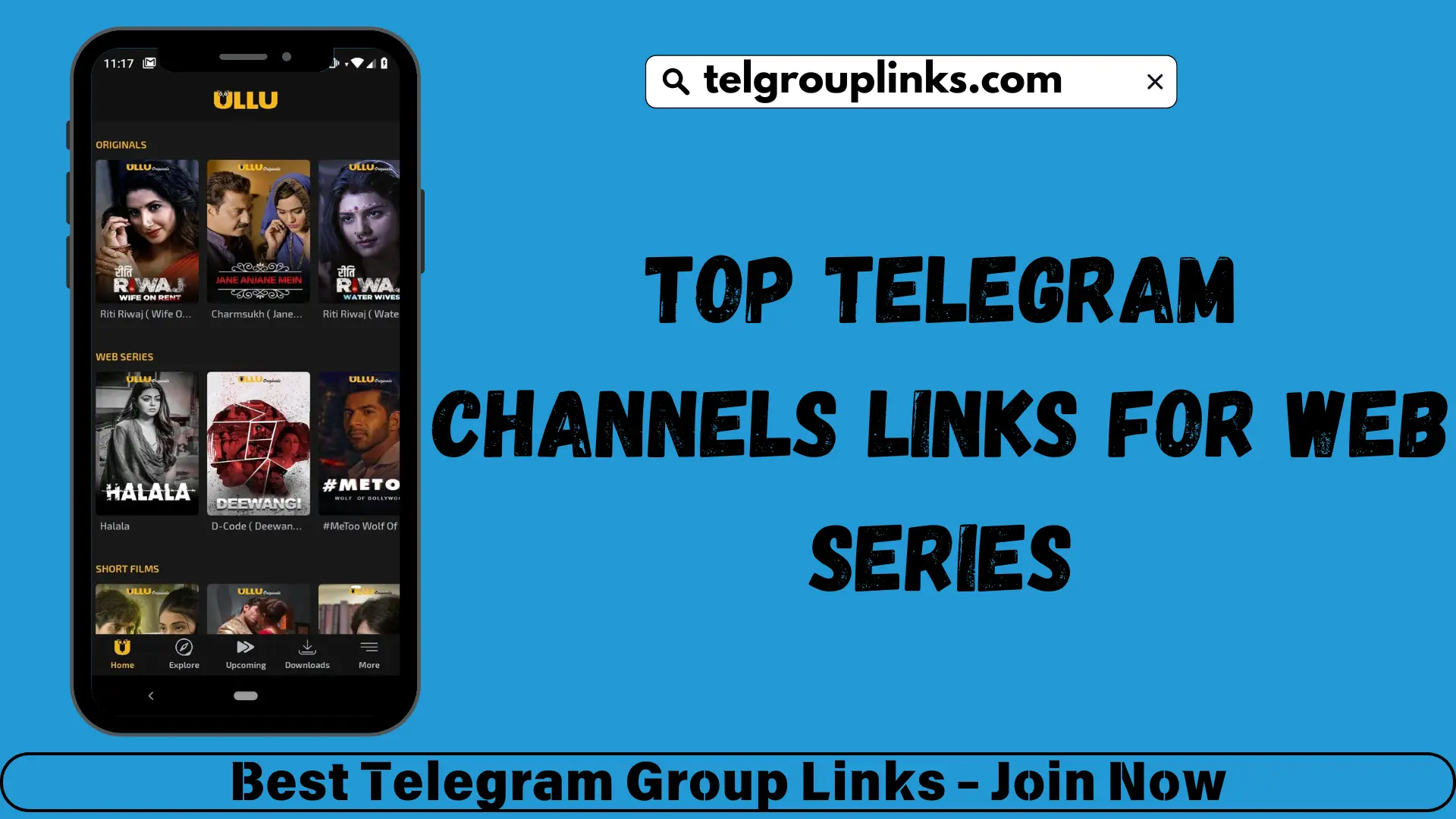 Top Free Telegram Channels Links For Web Series