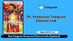 IPL Prediction Telegram Channel Link